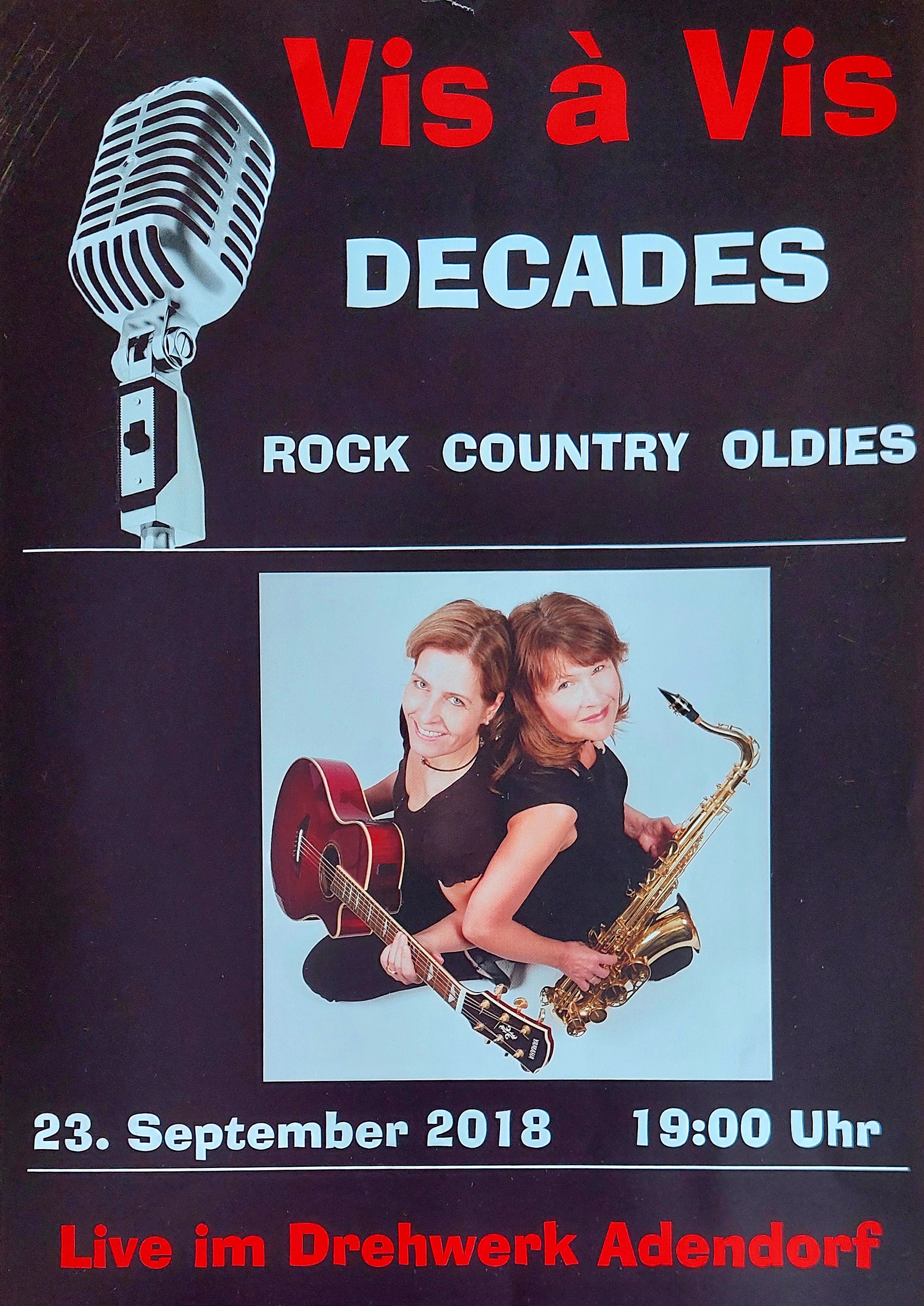 Öffentlicher Auftritt von VIS À VIS